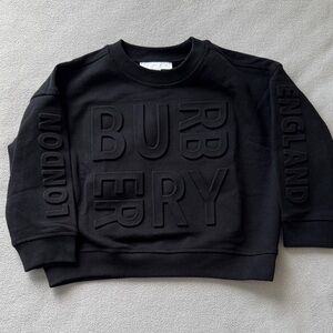Burberry Black Kids Sweater